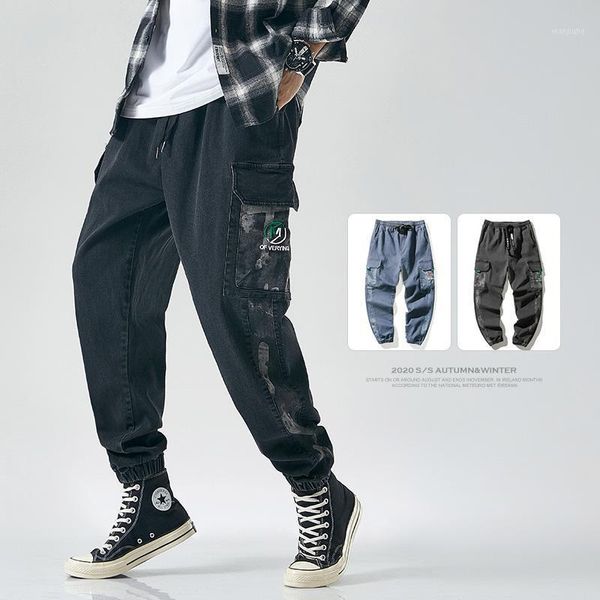 8xl autumn new men jeans printed hip hop loose jeans black pocket joggers elastic waist tooling large size plus-sized trendy1, Blue
8xl autumn new men jeans printed hip hop loose jeans black pocket joggers elastic waist tooling large size plus-sized trendy1, Blue