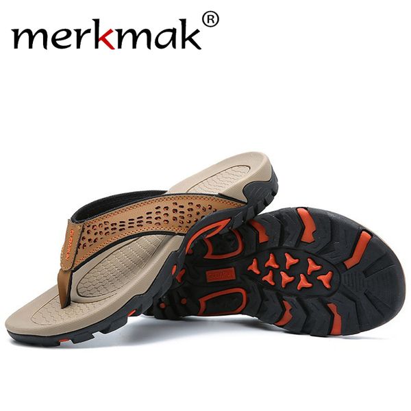merkmak summer sandals male beach shoes leather sandals dual use leisure flip flop men beach sandals man fashion casual slipper t200420, Black
merkmak summer sandals male beach shoes leather sandals dual use leisure flip flop men beach sandals man fashion casual slipper t200420, Black