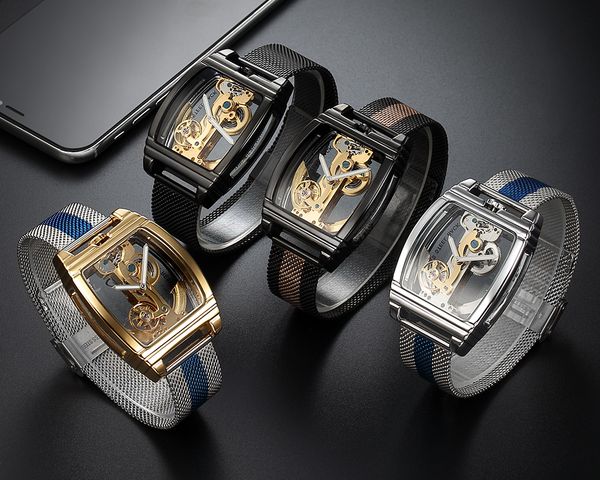 reloj tourbillon skeleton watch luxury men steampunk mechanical 0929 gold automatic steel turbillon transparent watches homme montre lufqf, Slivery;brown
reloj tourbillon skeleton watch luxury men steampunk mechanical 0929 gold automatic steel turbillon transparent watches homme montre lufqf, Slivery;brown