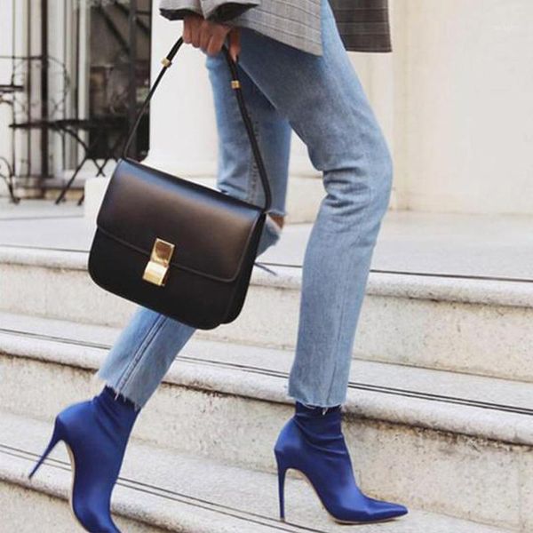 boots women's silk mid calf woman thin high heels 2021 pointed toe pumps female elegant shoes ladies fashion footwear1, Black
boots women's silk mid calf woman thin high heels 2021 pointed toe pumps female elegant shoes ladies fashion footwear1, Black