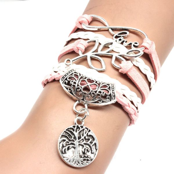 casual designers explosion models link chain fashion leathers pu knitting bracelet men and women universal multi-layer leather alloy bracel, Black
casual designers explosion models link chain fashion leathers pu knitting bracelet men and women universal multi-layer leather alloy bracel, Black