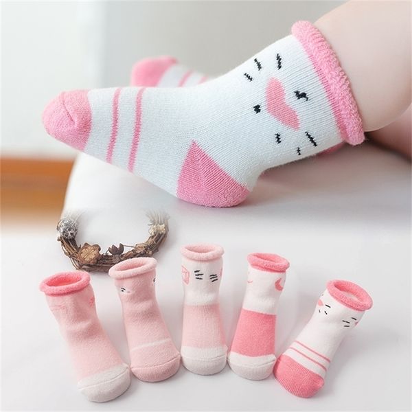 5 pair children's autumn and winter thickness cartoon cute baby terry tube girls causal socks y201009, Pink;yellow
5 pair children's autumn and winter thickness cartoon cute baby terry tube girls causal socks y201009, Pink;yellow