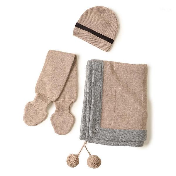 three piece set hat scarf gloves set gift inner mongolia fashion warm autumn winter boy girl child knitted 100% cashmere hat1
three piece set hat scarf gloves set gift inner mongolia fashion warm autumn winter boy girl child knitted 100% cashmere hat1