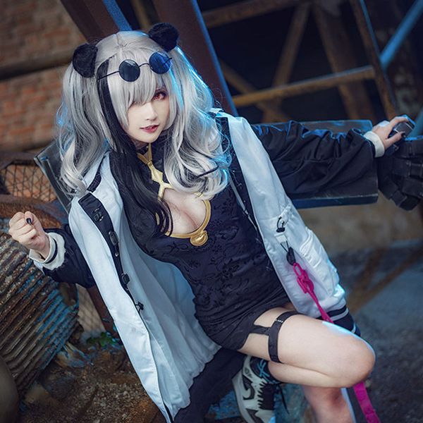 anime costumes game arknights cosplay costumes feeling ark cheongsam coat dress female role paly prop clothing, Black
anime costumes game arknights cosplay costumes feeling ark cheongsam coat dress female role paly prop clothing, Black