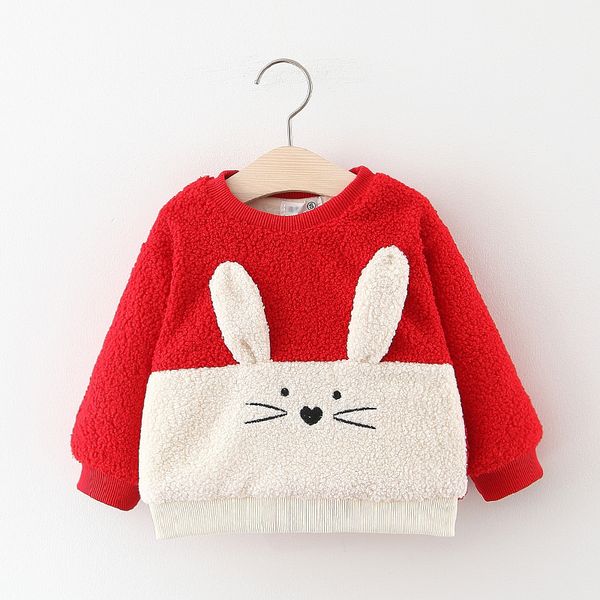 baby girls clothes autumn plus velvet thicken warm cartoon rabbit hooded sweatshirt kids casual sportswear kids boy clothes 201014, Black
baby girls clothes autumn plus velvet thicken warm cartoon rabbit hooded sweatshirt kids casual sportswear kids boy clothes 201014, Black