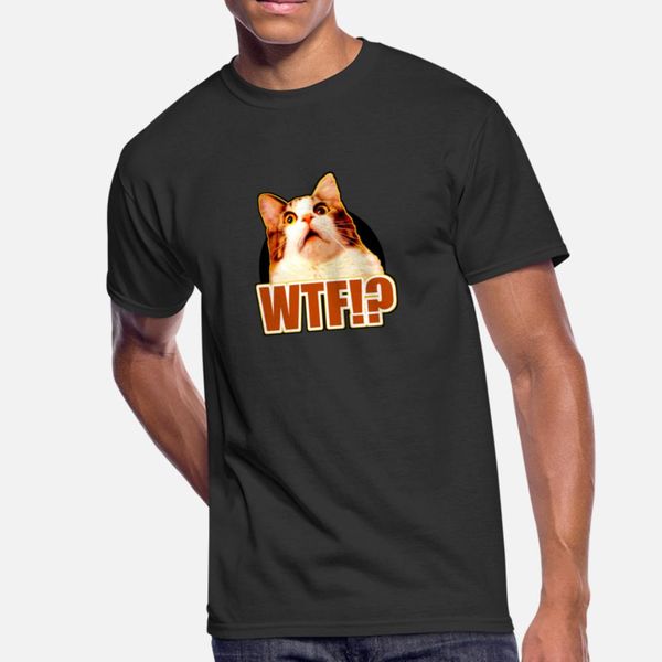 wtf kitty t shirt comic breathable sports tracksuit hoodie sweatshirt