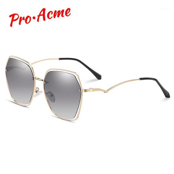 sunglasses pro acme square oversized women polarized design sun glasses metal frame black gradient lens pc15251, White;black
sunglasses pro acme square oversized women polarized design sun glasses metal frame black gradient lens pc15251, White;black