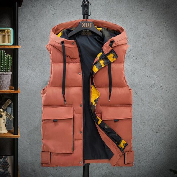 men's vests 2021 vest winter trend thick fashion man sleeveless coats male warm cotton-padded waistcoat gilet clothes,2002, Black;white
men's vests 2021 vest winter trend thick fashion man sleeveless coats male warm cotton-padded waistcoat gilet clothes,2002, Black;white