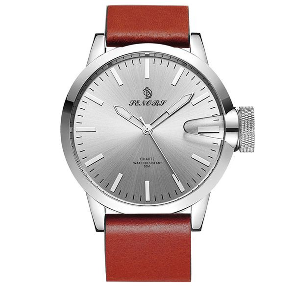 mayforest men quartz watch brand luxury mens watches leather watchband male clock man wristwatches relogio, Slivery;brown
mayforest men quartz watch brand luxury mens watches leather watchband male clock man wristwatches relogio, Slivery;brown