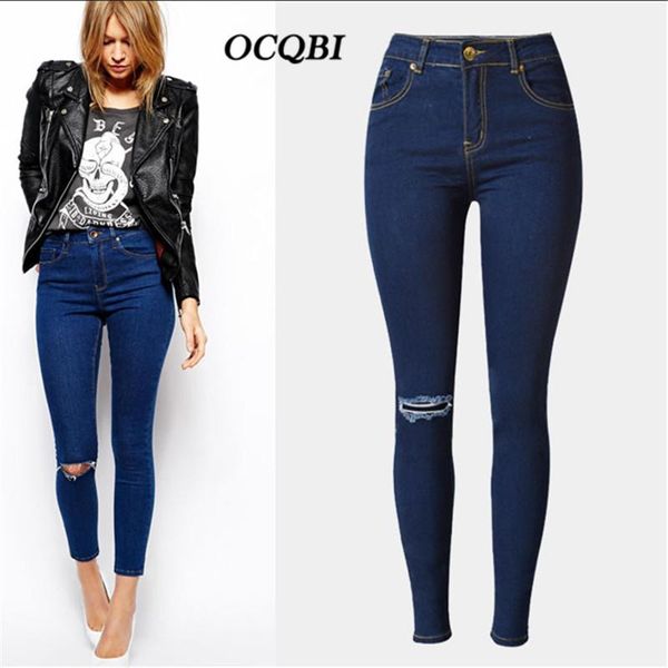 streetwear high waist jeans women skinny boyfriend denim jeans distressed plus size, Blue
streetwear high waist jeans women skinny boyfriend denim jeans distressed plus size, Blue