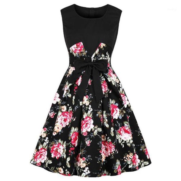 women summer floral dress elegant retro pin up vestidos plus size tunic party casual robe vintage rockabilly dress clothing1, Black;gray
women summer floral dress elegant retro pin up vestidos plus size tunic party casual robe vintage rockabilly dress clothing1, Black;gray