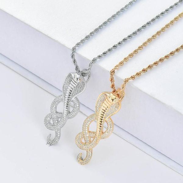 stainless steel hip hop personality pendant necklace pure copper inlaid zircon necklace wholesale, Silver
stainless steel hip hop personality pendant necklace pure copper inlaid zircon necklace wholesale, Silver