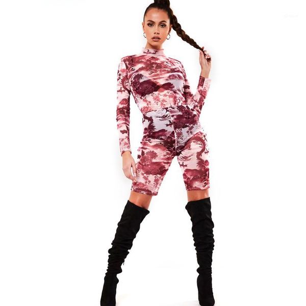 2020 new women rompers tie dye print mesh perspective backless long sleeve shorts casual club girl jumpsuit am12751, Black;white
2020 new women rompers tie dye print mesh perspective backless long sleeve shorts casual club girl jumpsuit am12751, Black;white