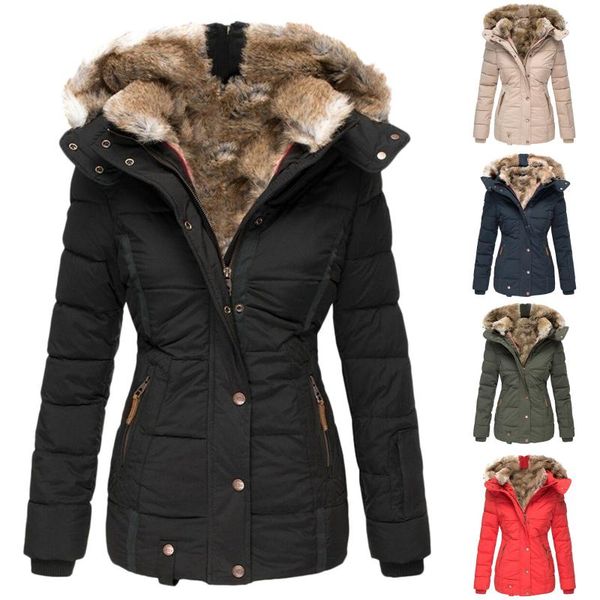 new women hooded plus size winter jacket slim long parka cotton padded overcoat casual black coat female mujer 2021 #t2q, Black;brown
new women hooded plus size winter jacket slim long parka cotton padded overcoat casual black coat female mujer 2021 #t2q, Black;brown