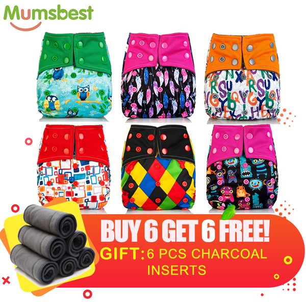 mums 6 bamboo charcoal diaper + 6 charcoal insert cloth diaper nappy 3-36 months baby diapers pocket wholesale nappy 1016
mums 6 bamboo charcoal diaper + 6 charcoal insert cloth diaper nappy 3-36 months baby diapers pocket wholesale nappy 1016