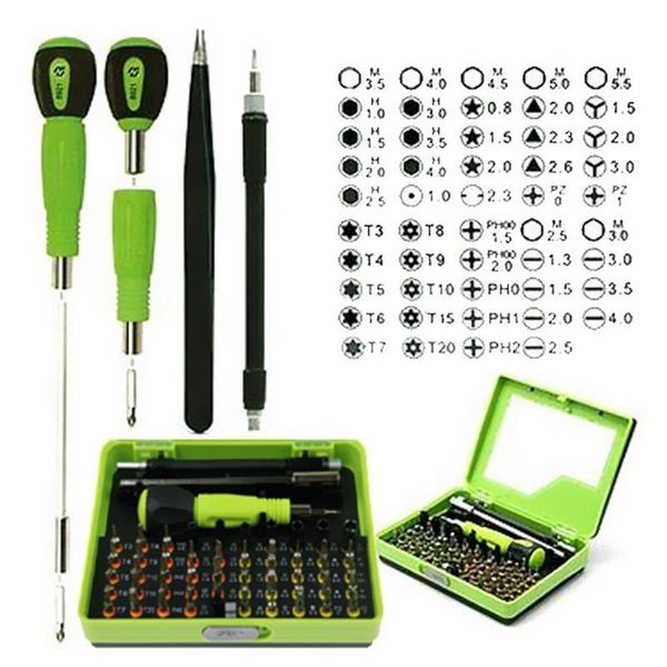 53 in 1 multi-bit precision torx screwdriver set tweezer flexible drill shaft disassembly screwdriver repair open tool kit
53 in 1 multi-bit precision torx screwdriver set tweezer flexible drill shaft disassembly screwdriver repair open tool kit