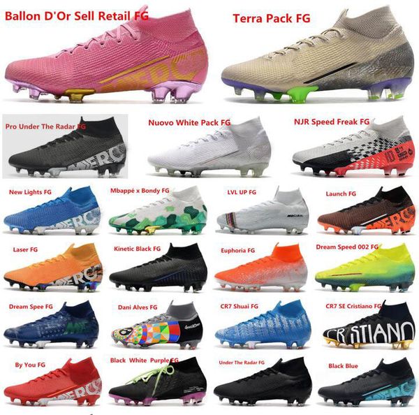 cleats mercurial superfly vi 360 elite soccer shoes mbappé x bondy taquets kj 13s cr7 ronaldo mens football boots cleats size 39-45
cleats mercurial superfly vi 360 elite soccer shoes mbappé x bondy taquets kj 13s cr7 ronaldo mens football boots cleats size 39-45