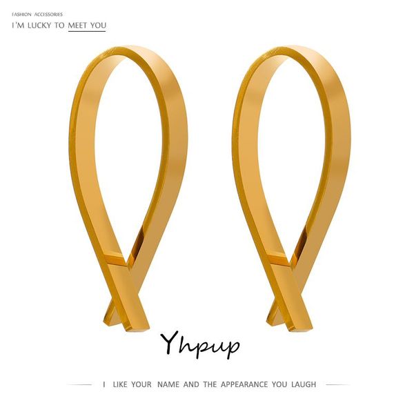 yhpup new design tie geometric hollow stud earrings simple metal hollow stainless steel earrings jewelry bijoux femme gift 2021, Golden;silver
yhpup new design tie geometric hollow stud earrings simple metal hollow stainless steel earrings jewelry bijoux femme gift 2021, Golden;silver