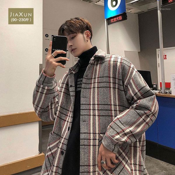 casual short wool coat cashmere fashion autumn trend loose warm wool coat men winter plaid abrigos para hombre clothing df50wb1, Black
casual short wool coat cashmere fashion autumn trend loose warm wool coat men winter plaid abrigos para hombre clothing df50wb1, Black