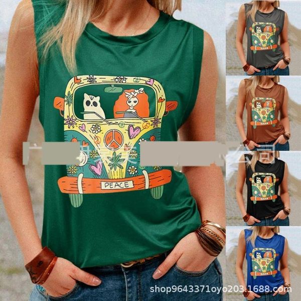 2020 нового женского автомобиль top vest vesttoon автомобиля печать жилета случайных рукавов круглого лето шеи верхней yphhz, White
2020 нового женского автомобиль top vest vesttoon автомобиля печать жилета случайных рукавов круглого лето шеи верхней yphhz, White