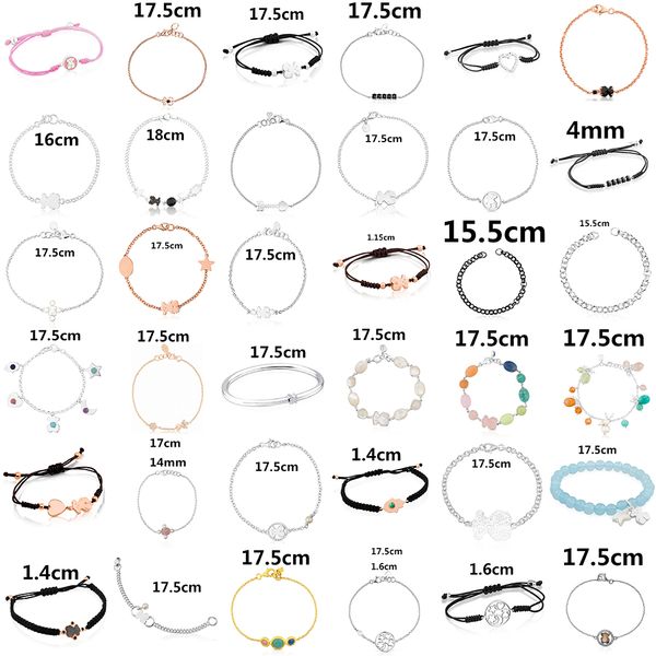 2020 new 100% 925 sterling silver classic cute bear bracelet fashion female ornament factory wholesale gifts, Black
2020 new 100% 925 sterling silver classic cute bear bracelet fashion female ornament factory wholesale gifts, Black