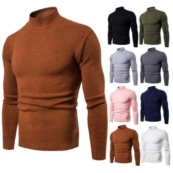 sweaters casual male clothing 2021 new mens designer sweater autumn winter high neck solid color knitting, White;black
sweaters casual male clothing 2021 new mens designer sweater autumn winter high neck solid color knitting, White;black