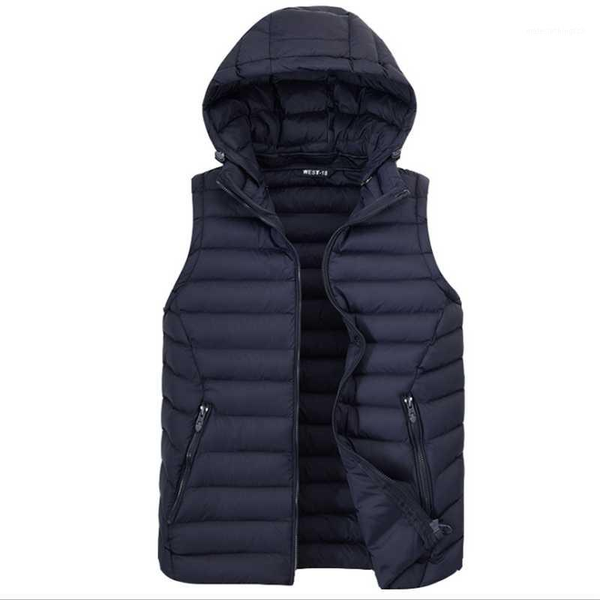 men's vests autumn winter men's warm casual hooded cotton vest jacket masculino gilet clothing chaleco plus size sleeveless erkek, Black;white
men's vests autumn winter men's warm casual hooded cotton vest jacket masculino gilet clothing chaleco plus size sleeveless erkek, Black;white