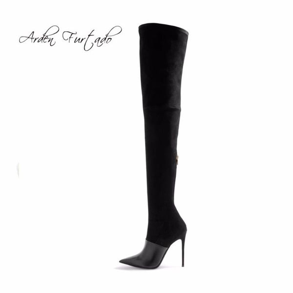 boots arden furtado 2021 spring winter woman brown over the knee thigh high heels 12cm zipper stretch 45, Black
boots arden furtado 2021 spring winter woman brown over the knee thigh high heels 12cm zipper stretch 45, Black