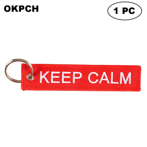 key fobs chains jewelry red embroidery remove before flight keyring gift for friends pk0063, Silver
key fobs chains jewelry red embroidery remove before flight keyring gift for friends pk0063, Silver