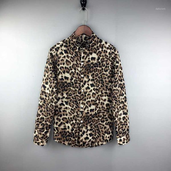 aboorun men's fashion shirts gold silver leopard printed shirts chiffon long sleeve casual for male1, White;black
aboorun men's fashion shirts gold silver leopard printed shirts chiffon long sleeve casual for male1, White;black