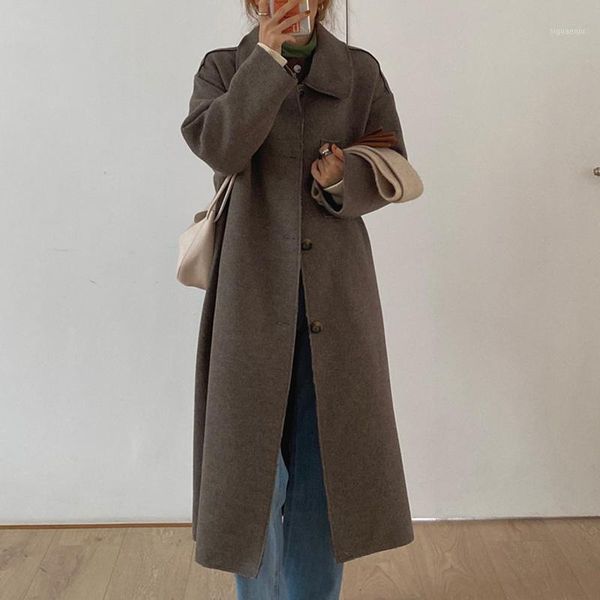 alien kitty solid single breasted chic fashion retro elegant straight long gentle blend loose casual woolen winter women coat1, Black
alien kitty solid single breasted chic fashion retro elegant straight long gentle blend loose casual woolen winter women coat1, Black