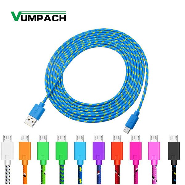 vumpach нейлон плетеный micro 1m / 2m / 3m синхронизации данных usb телефон кабели зарядный кабель для samsung htc lg huawei xiaomi android
vumpach нейлон плетеный micro 1m / 2m / 3m синхронизации данных usb телефон кабели зарядный кабель для samsung htc lg huawei xiaomi android