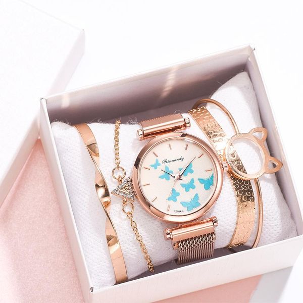 5pcs watch with bracelet luxury womens wristwatch fashion bangle ladies dress wrist watch elegante clock gift relogio, Slivery;brown
5pcs watch with bracelet luxury womens wristwatch fashion bangle ladies dress wrist watch elegante clock gift relogio, Slivery;brown