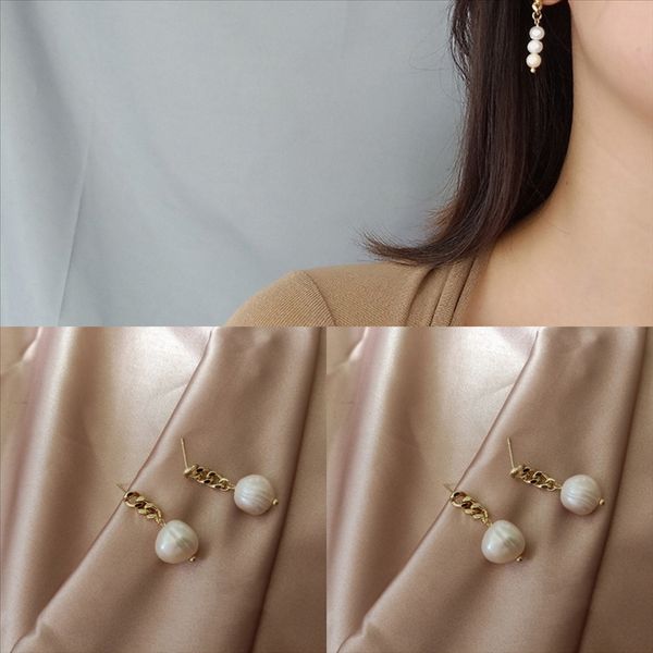 u4h s'steel shell pearl earrings pure silver stud earring plata designer gold earings mujer korean pendiente endless hoop earring, Golden
u4h s'steel shell pearl earrings pure silver stud earring plata designer gold earings mujer korean pendiente endless hoop earring, Golden