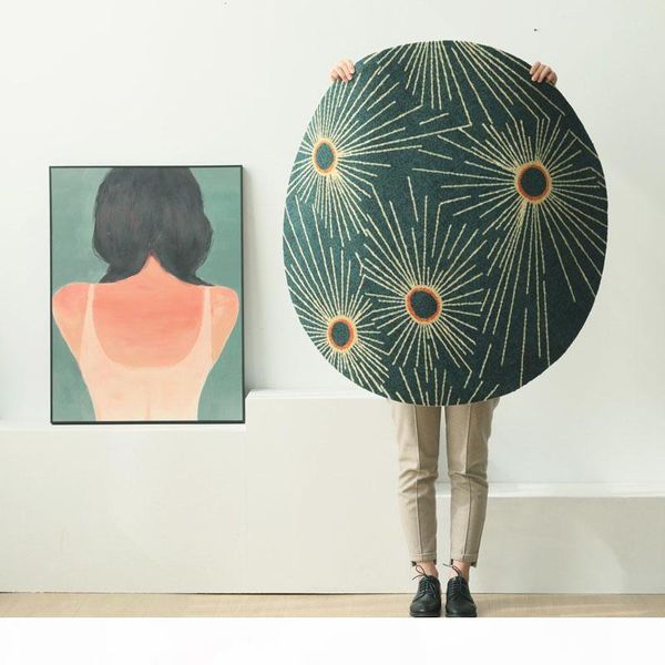 ins popuplar round shaped green color living room woven rug ,nordic style decoration floor mat
ins popuplar round shaped green color living room woven rug ,nordic style decoration floor mat
