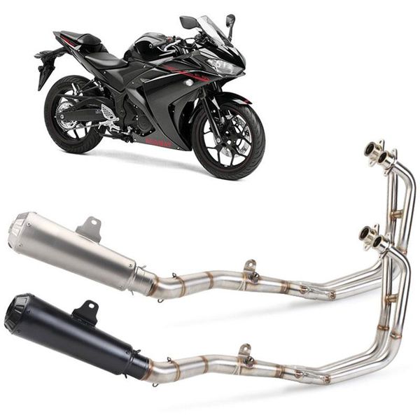 motorcycle exhaust system 51mm modified full systems front pitbike muffler pipe motorcross slip on for yzf r25 r3 mt03 2014 2021
motorcycle exhaust system 51mm modified full systems front pitbike muffler pipe motorcross slip on for yzf r25 r3 mt03 2014 2021