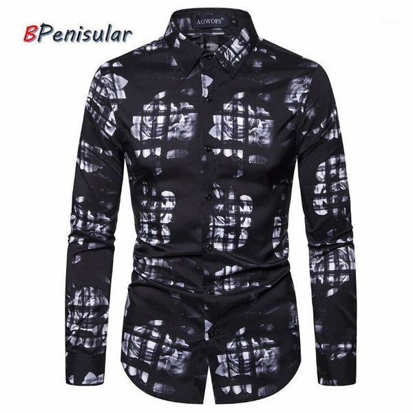 2020 spring men plaid shirts long sleeve casual slim fit korean streetwear flower print floral blouses man button down shirt1, White;black
2020 spring men plaid shirts long sleeve casual slim fit korean streetwear flower print floral blouses man button down shirt1, White;black