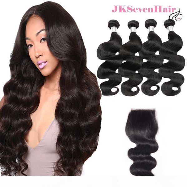 body wave malaysian virgin hair bundles 4pcs with lace closure 12a grade brazilian peruvian hair wefts with 4x4inch closure, Black
body wave malaysian virgin hair bundles 4pcs with lace closure 12a grade brazilian peruvian hair wefts with 4x4inch closure, Black