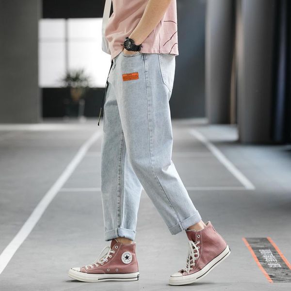 men's jeans 2021 korean baggy jogging street sports mens for hombre wide leg pants casual cotton soft large size men, Blue
men's jeans 2021 korean baggy jogging street sports mens for hombre wide leg pants casual cotton soft large size men, Blue