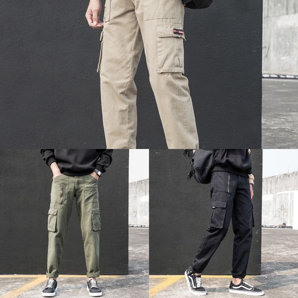 2lw59 beidou brother overalls fashion overalls long men's pants autumn korean style loose harem pants fashion outdoor leisure trousers, Blue
2lw59 beidou brother overalls fashion overalls long men's pants autumn korean style loose harem pants fashion outdoor leisure trousers, Blue