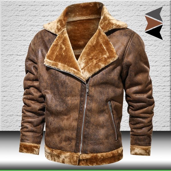 suede leather jacket men winter coat brand bomber mens thick warm flight fashion motorcycle kg-987, Black;brown
suede leather jacket men winter coat brand bomber mens thick warm flight fashion motorcycle kg-987, Black;brown