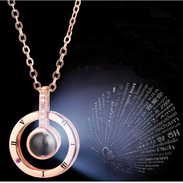 chains round shaped i love you in 100 languages projection necklace for memory of women jewelry collier femme friends gifts, Silver
chains round shaped i love you in 100 languages projection necklace for memory of women jewelry collier femme friends gifts, Silver