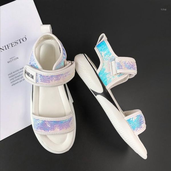 sandals plus size -4 summer flat ladies women shoes woman chunky peep-toe cake sparkles1, Black
sandals plus size -4 summer flat ladies women shoes woman chunky peep-toe cake sparkles1, Black