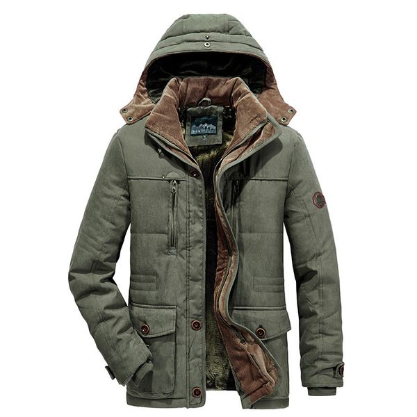new men warm thick parkas jacket winter casual waterproof velvet coat male outwear windproof hooded parkas overcoat zipper 201204, Black
new men warm thick parkas jacket winter casual waterproof velvet coat male outwear windproof hooded parkas overcoat zipper 201204, Black