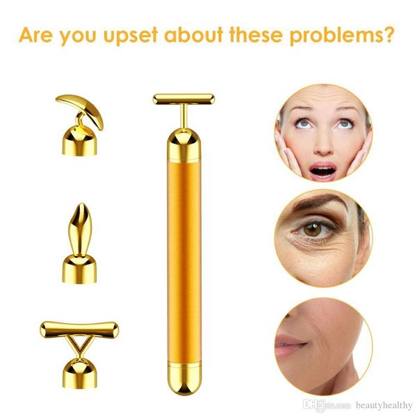 4 in 1 face skin care 24k golden facial massager energy beauty bar gold beauty massager equipment facial massage face slimming
4 in 1 face skin care 24k golden facial massager energy beauty bar gold beauty massager equipment facial massage face slimming