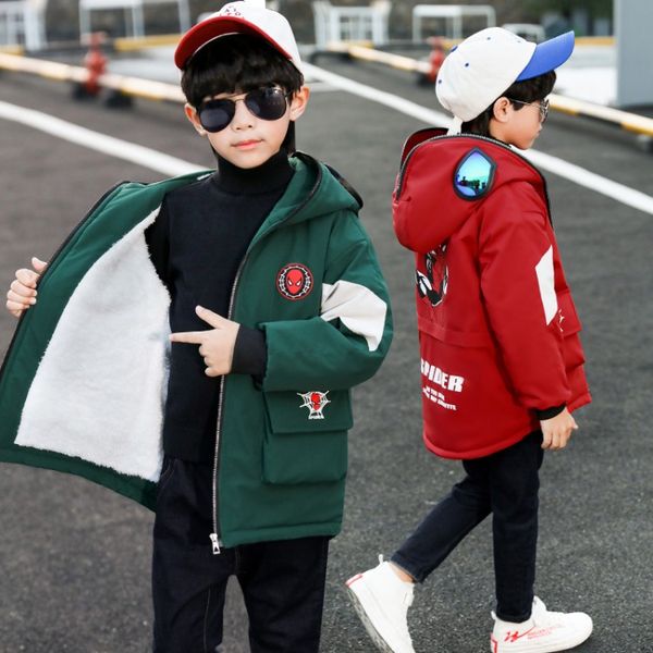 boy plus velvet jacket 2020 thickened children's long cotton windbreaker hooded cotton jacket boy autumn and winter big children cotton, Camo
boy plus velvet jacket 2020 thickened children's long cotton windbreaker hooded cotton jacket boy autumn and winter big children cotton, Camo
