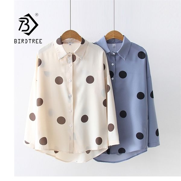 new arrival dot print elegant button up chiffon blouse long sleeve turn down collar shirt girls loose plus size t93906f y200828, White
new arrival dot print elegant button up chiffon blouse long sleeve turn down collar shirt girls loose plus size t93906f y200828, White