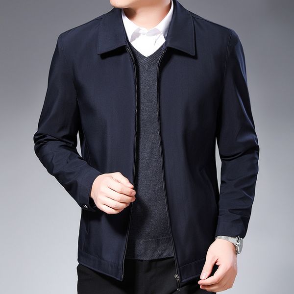 autumn and winter 2020 new middle-aged and old men's loose casual jacket coat men's coat 1919, Black;brown
autumn and winter 2020 new middle-aged and old men's loose casual jacket coat men's coat 1919, Black;brown