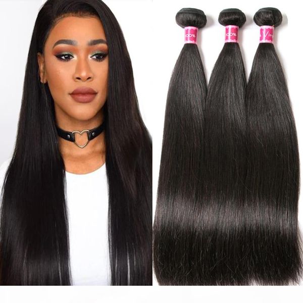 straight remy hair brazilian human hair bundles natural color virgin human hair wefts extensions 8-34 inch, Black
straight remy hair brazilian human hair bundles natural color virgin human hair wefts extensions 8-34 inch, Black