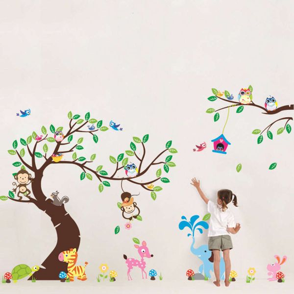 zy1017 + 1214 new kindergarten living children's room monkey tree owl removable wall sticker
zy1017 + 1214 new kindergarten living children's room monkey tree owl removable wall sticker
